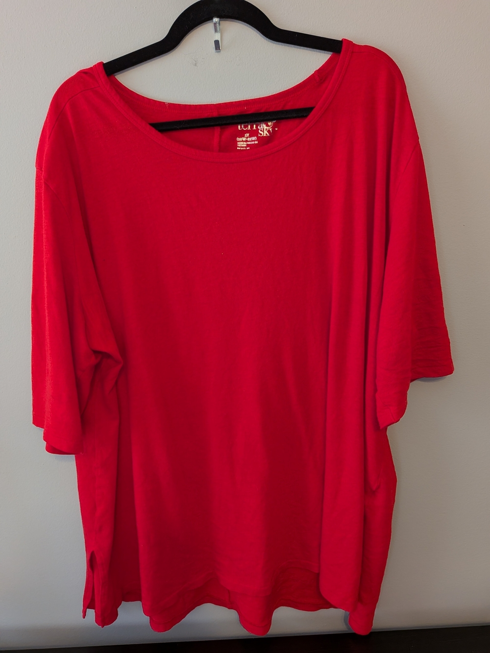 Terra & Sky Red Short Sleeve Tee - Picture 3 of 8